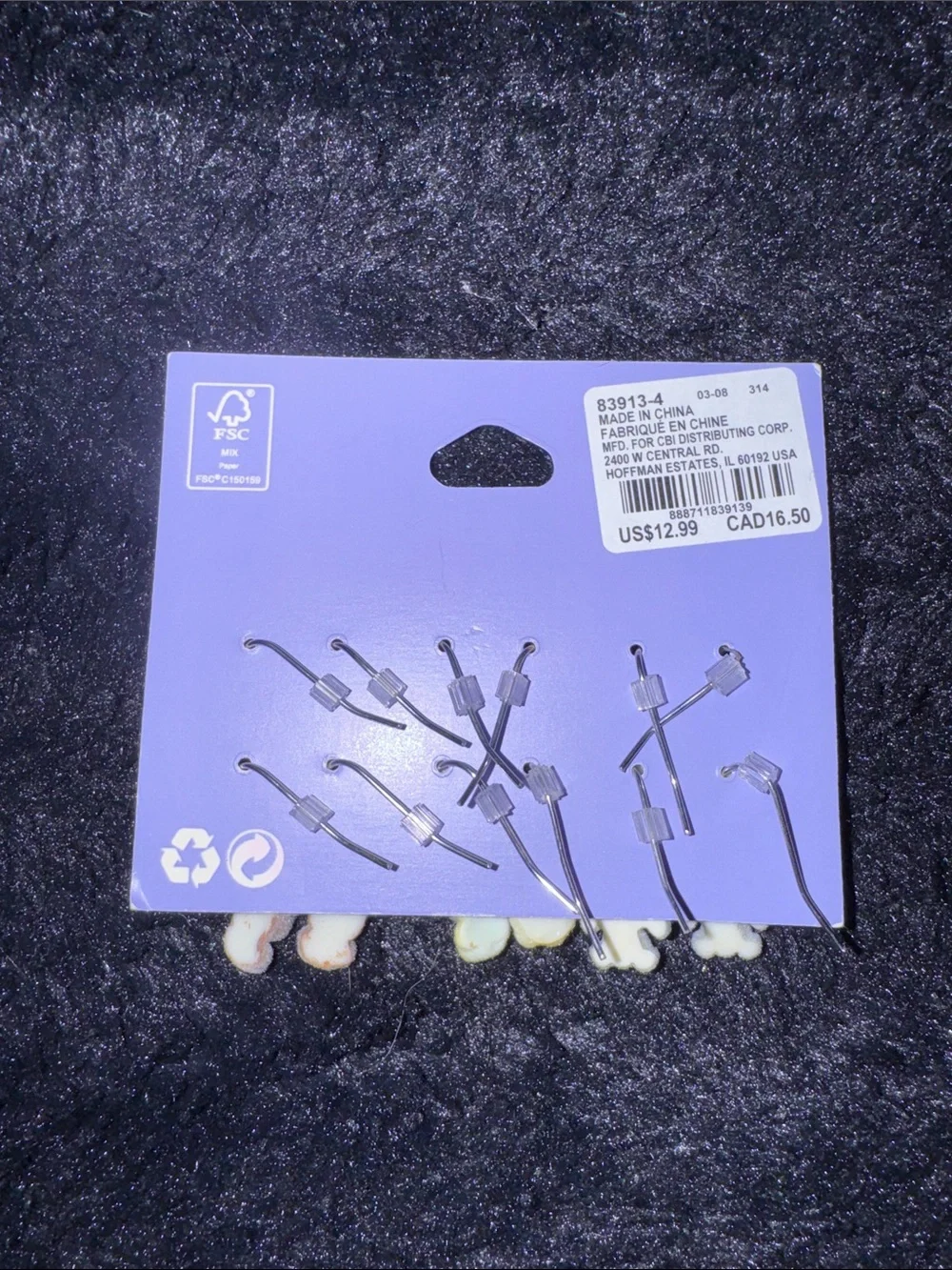 NWT 6 Pair Girls Cute Animals Earrings Sensitive Solutions Tween Teen Gift